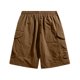 thumbnail image 3 of Mens Pantalones Casuales Multi-Bolsillo Elástico Pantalones Cortos de Cintura, Pantalones Cortos Deportivos Ligeros para Hombres, 3 of 4
