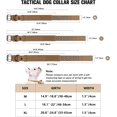 thumbnail image 3 of ORUYROP Tactical Dog Collar-Military Dog Collar Nylon Soft Adjustable Training Collar and Heavy Duty Metal Buckle & D-Ring Collars for Medium Large Dogs, 3 of 7