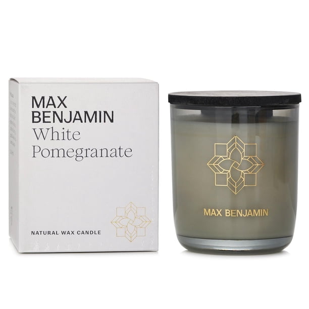 Vela Max Benjamin Granada Blanca 210g Cera Natural