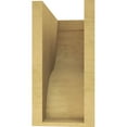 thumbnail image 4 of 6"W x 12"D x 12"H Classic Garner Rough Cedar Woodgrain TimberThane Corbel, Primed Tan, 4 of 6