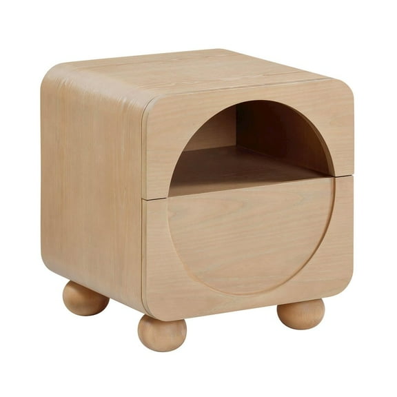 TOV Furniture Moonrise Natural Ash Nightstand