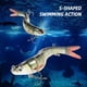 thumbnail image 2 of TARUOR 140mm Multi Jointed Swimbait Lifelike 8 Segment Fishing Swimbait Minnow Lures Artificial Hard Bait Lures Fishing Tackle, 2 of 5