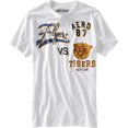 thumbnail image 1 of Aeropostale - Camiseta gráfica para hombre Flyers Vs Tigers, color blanco, pequeña, 1 of 1