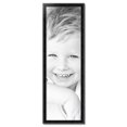 thumbnail image 2 of ArtToFrames 15" x 48" Black Engraved Edges Picture Frame, 15x48 inch Black Wood Poster Frame (WOM-4055), 2 of 8
