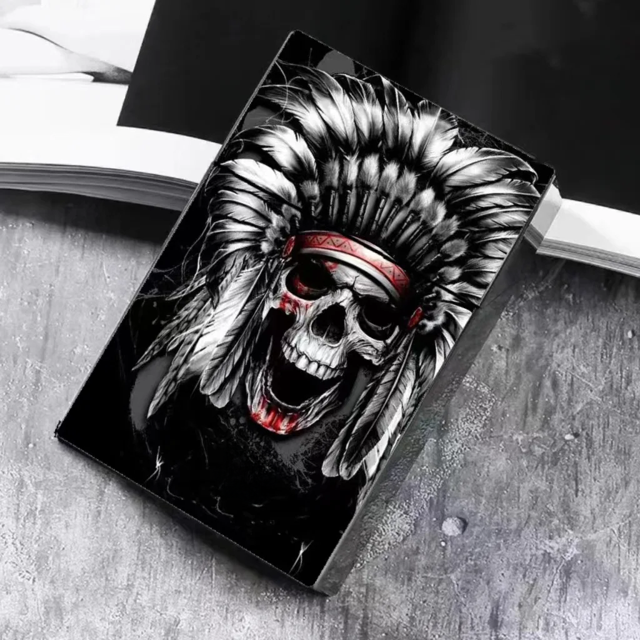 Caja de cigarrillos de comercio exterior para hombre con grafiti colorido, caja de cigarrillos con prensa automática antideformación de plástico para mujer