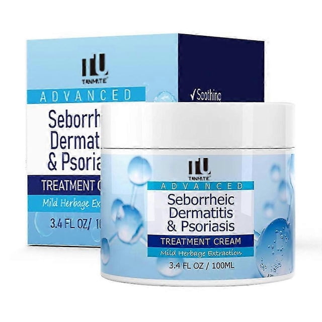 1-5x Seborrheic Dermatitis Cream, Anti Fungal Shampoo, Scalp Treatment for Psoriasis, Folliculitis, Dry Scalp, Anti-Itch, Sooth
