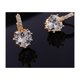 thumbnail image 4 of Guardurnaity Pendientes de aro para mujer, chapados en cobre, con forma de corazón y niña, joyería para mujer, Clip para oreja Ropa, zapatos y accesorios Miscelánea, 4 of 6