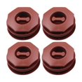 thumbnail image 3 of jiaping 4 Pieces Car Carpet Fixing Buckle Retainer Double Layer Twist Lock to Keep Floor Dark Brown, 3 of 9