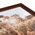 thumbnail image 5 of ArtToFrames 4" x 6" Walnut Picture Frame, 4x6 inch Brown Wood Poster Frame (WOM-4096), 4 Pack, 5 of 8