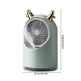 thumbnail image 3 of NARABB Fans For Home Portable Misting Fan 400ml Handheld Fan Rechargeable Battery Operated Spray Water Mist Fan Fans For Makeup Travel Outdoors, 3 of 9