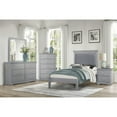 thumbnail image 6 of Lexicon Seabright 31-inch 5 Drawers Traditional Wood Chest in Gray, 6 of 7