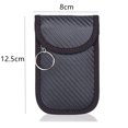 thumbnail image 1 of Faraday Bag for Key Fob(2 Pack), Faraday Cage Protector, Car RFID Signal Blocking Key Fob Protector, Double-Layers of Shielding Carbon Fiber Material Anti-Theft Faraday Pouch, 1 of 7