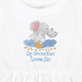 thumbnail image 4 of Inktastic My Grandma Loves Me Cute Elephants Clouds Moon and Stars Girls Baby Dress, 4 of 5