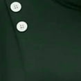 thumbnail image 5 of Sexlip Womens Mock Neck Blouse Long Sleeve Button Detail Design Soft Fabric Relaxed Silhouette for Daily Wear Green M, 5 of 5