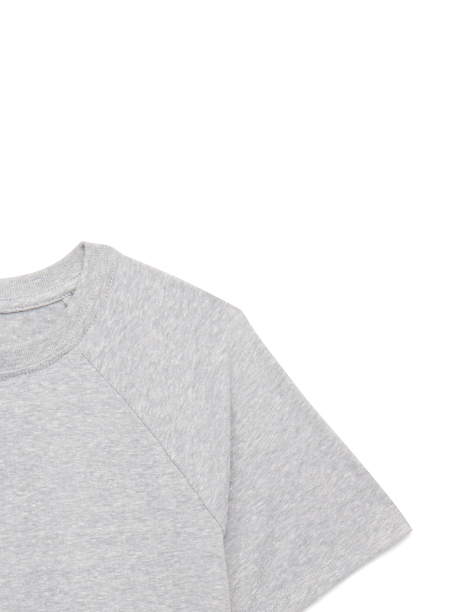 Wonder Nation Boys Henley Shirt with Short Sleeves, Sizes 4-18 & Husky