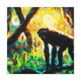 thumbnail image 2 of Chimpanzee Post-Impressionism - Canvas, 2 of 25