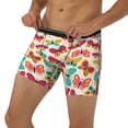 thumbnail image 2 of Sigee Colorful Butterflies for Men's Boxer Briefs,Moisture Wicking and Breathable Large, 2 of 9