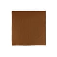 thumbnail image 6 of Fingercraft Cloth Napkin, Solid Color Cotton Linen Blend Table Napkins, Soft and Absorbent Fabric, Set of 12, Brown, 6 of 7