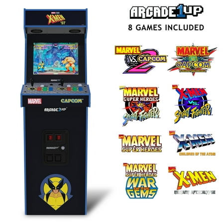 Arcade1Up - Marvel Vs. Capcom 2 X-Men ‘97 Edition Deluxe Arcade Machine - Multi