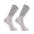 thumbnail image 3 of SOLAX Mens Merino Wool Hiking Socks Outdoor Full Cushion Warm Trail Crew Socks 2 Pairs (LG Black165), 3 of 7