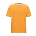 thumbnail image 5 of S-5X Big & Tall T Shirts for Men Plus Size Short Sleeve Athletic Tshirts Shirt Mens Casual Solid Color Stretchy Pullover Crewneck Workout Tees Tops, 5 of 5