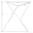 thumbnail image 4 of Modern Vanity Side Table - Southwestern Style Accent Table, Small Space Decor, Easy Clean, No Assembly, 4 of 4