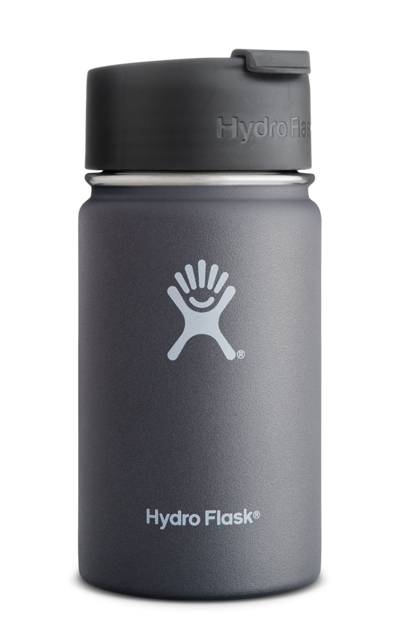 Hydro Flask 12 oz Insulated Bottle with Coffee Lid, Graphite Gray