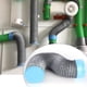 thumbnail image 5 of Tubo de escape de aire flexible, Ventilación de polvo flexible para el hogar Tubo de escape de aire acondicionado Tubo de aire acondicionado construido para profesionales, 5 of 8