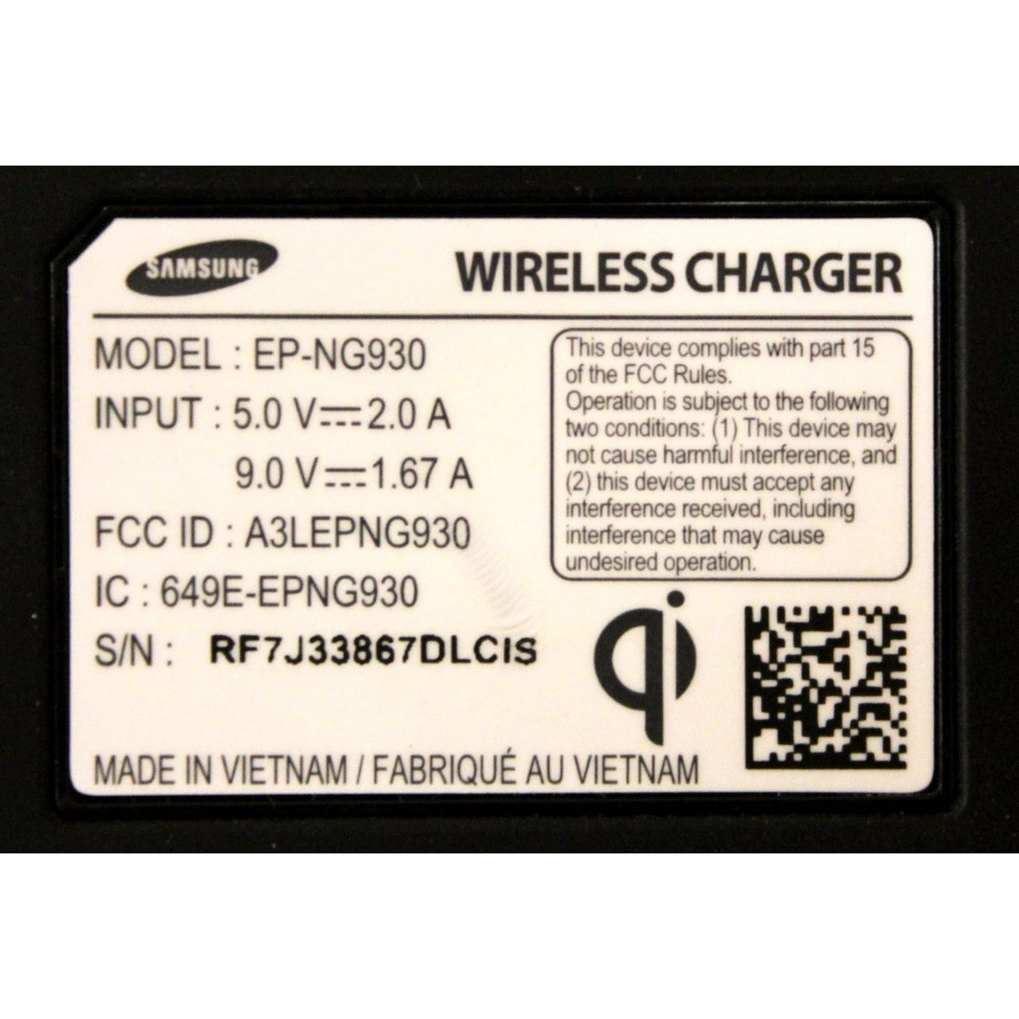 Samsung Fast Charge Qi Wireless Charging Stand Pad & Wall Adapter EP-NG930  | Walmart Canada