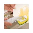 thumbnail image 3 of EleaEleanor Heavy Duty Dish Sponges Wand, Kitchen Dishes Scrubber Sponge with 2 Refill Replacement Heads,1 with A Long Handle Dish Brush, Scrub Sponge for Washing Bowl, Pot, and Sink, 3 of 5