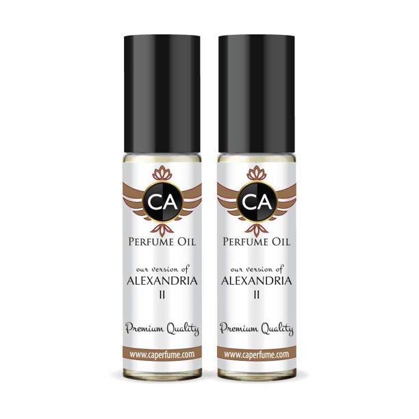 Eau de parfum unisex Perfume CA Alexandria II, paquete de 2 unidades, 10 ml