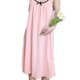thumbnail image 3 of Vestido de mujer con tirantes finos camisón sin mangas camisola para el hogar rosa M, 3 of 8