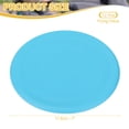 thumbnail image 2 of Uxcell Flying Disc, Soft Silicone Colorful Flying Disk Flyer for Outdoor Sports Training Playing Lawn Game Blue, 2 of 5