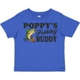 thumbnail image 3 of Inktastic Poppy's Fishing Buddy Boys Toddler T-Shirt, 3 of 5
