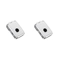 thumbnail image 3 of Speravity Estuche de cuero para llave de 3 botones para automóvil Protector de cubierta para llaves de vehículo Automóvil Blanco Caso 2piezas, 3 of 6