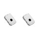 thumbnail image 3 of Estuche de cuero para llave de 3 botones Sidaley Protector de cubierta desmontable Blanco 2piezas, 3 of 6