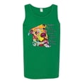 thumbnail image 3 of Colorful Pitbul | People Will Know How Large Your Soul | Dean Russo Art Animal Lover Mens Tank Top, Kelly, XX-Large, 3 of 6
