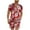 Style 2, variant on GERsome Men's Hawaiian 2 Piece Outfits Button Down Short Sleeve Floral Shirts and Shorts Summer Beach Matching Set S-3XL