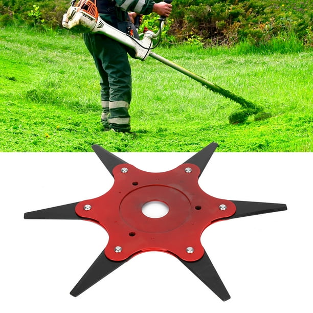 6 Blade Brush Cutter Blade Grass Trimmer Head For Lawn Mower Garden Power Tool Accessories Walmart