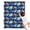 DarkBlue Cartoon Dinosaurs, variant on DarkBlue Cartoon Dinosaurs Pattern Blanket,Comfortable Soft Flannel Throw Blanket,All Season,Warm Lightweight Blankets for Sofa Bed Couch Living Room Chair,30"x40"