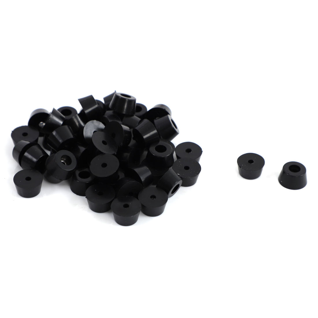 Seat Furniture Rubber Buffer Pads Black 3/4 Inch 19Mm WC *Pack of 10 Toilet 