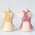 thumbnail image 4 of YOITEA Dog Dress Plaid Wing: Cute Cotton Puppy Princess Dress Pet Clothes Dog Party Costume Outfit Clothing Apparel for Small Meidum Dogs, 4 of 4