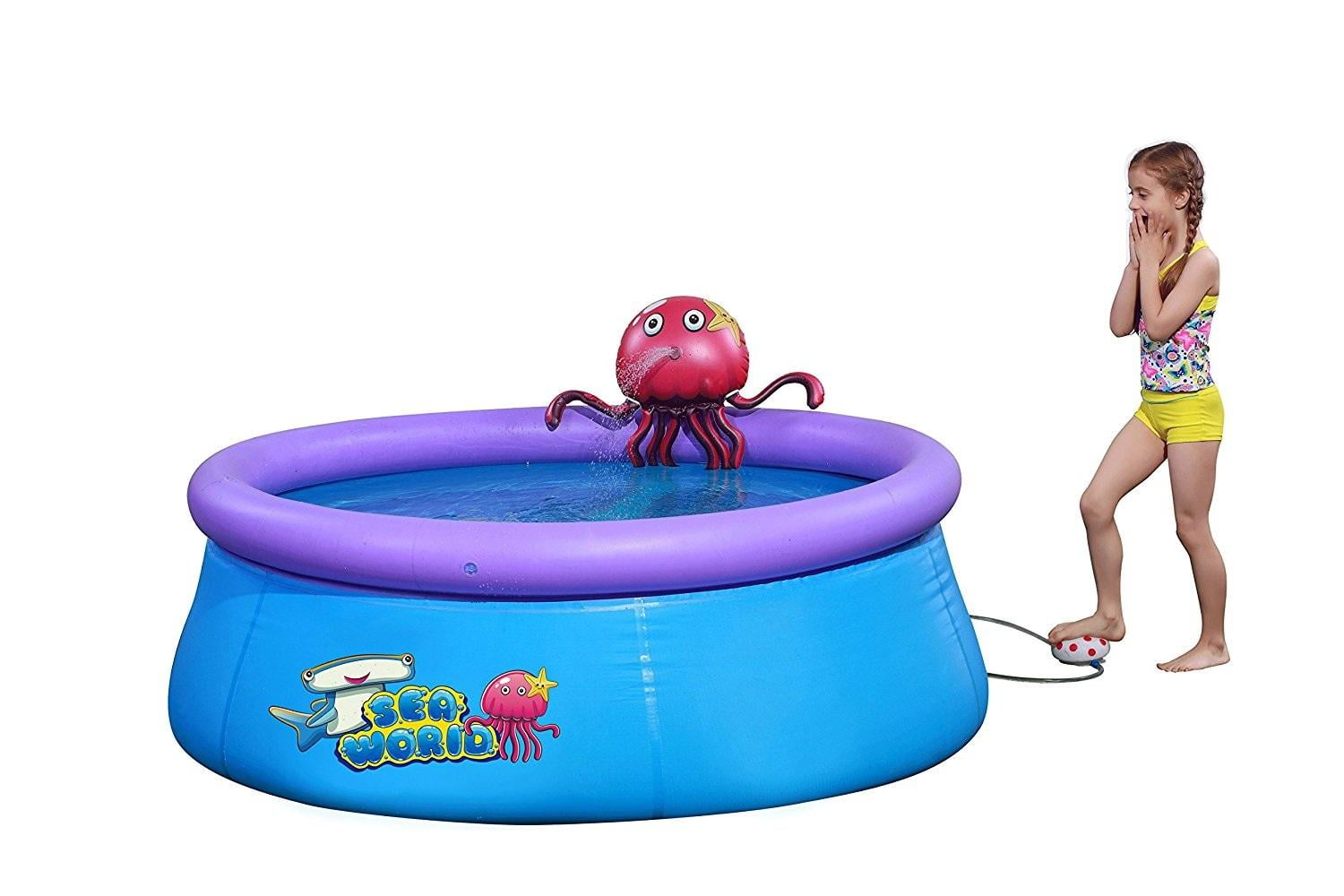 inflatable octopus pool toy