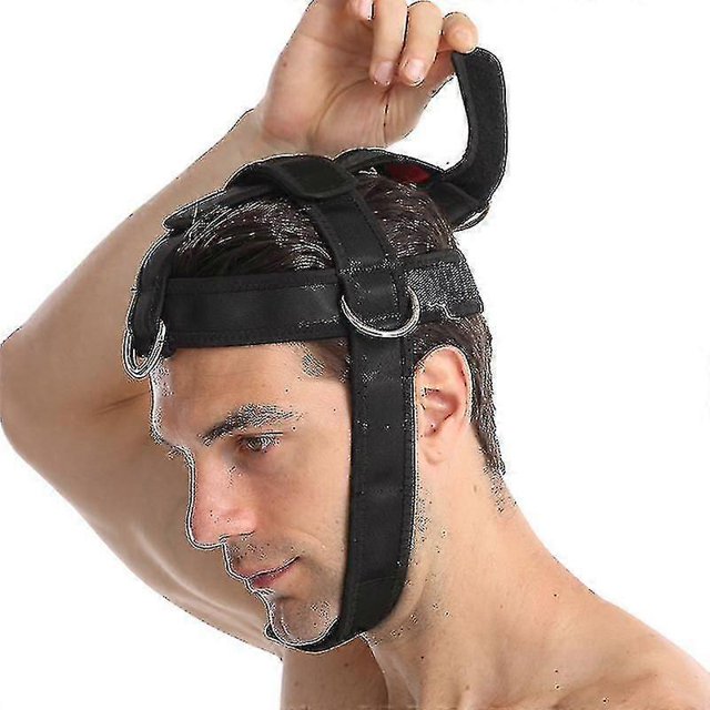 Neck Training Exerciser Harness, Head Harness for Strengthening Neck & Stability for Athletes, Boxers, Wrestlers