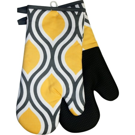 Ladybug Oven Mitt Discontinued - Last Chance Clearance! Hotel by Domay Tear Oven Mitt Pair, Set of 2, Multiple Colors Available ()