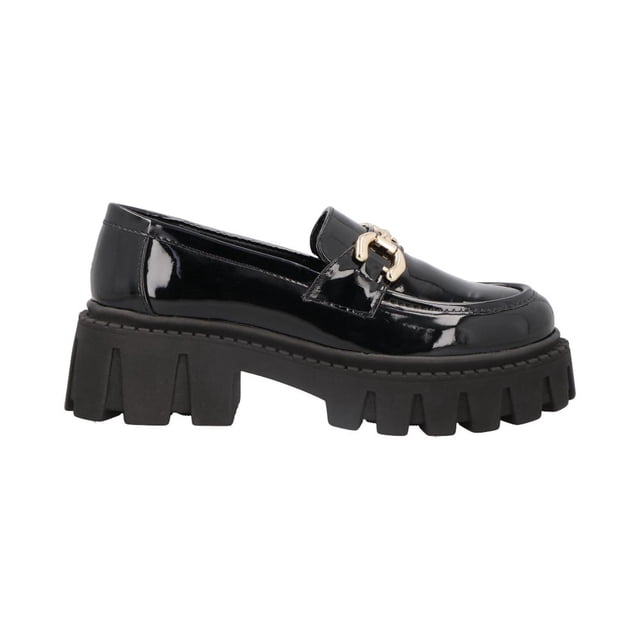 Mocasines Chunky Mujer Real Jungle negro 26