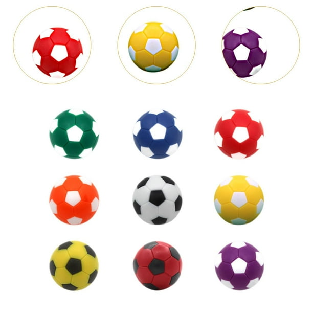10x ballons de baby-foot taille réglementaire ballons de football de Table