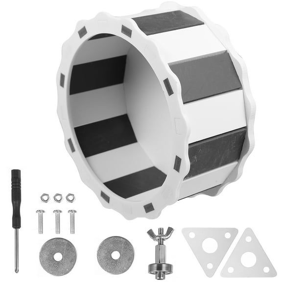 Gymnture Wall Mounted Silent Running Wheel for Small Pets Hamsters Gerbils Mice