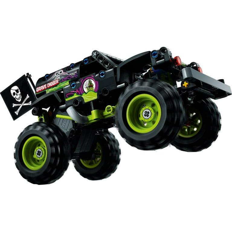  LEGO Technic Monster Jam Collection 66712 Model, Building Kit,  2-in-1 Pull Back Toy, Megalodon, Grave Digger, El Toro Loco and Max-D  Monster Trucks, Ages 7+, 949 Pieces (2022), Multicolor : Toys & Games