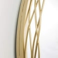 thumbnail image 2 of Walker Edison Furniture M32NSTGD 32 in. Round Mirror with Wire Nest Frame, Gold, 2 of 5